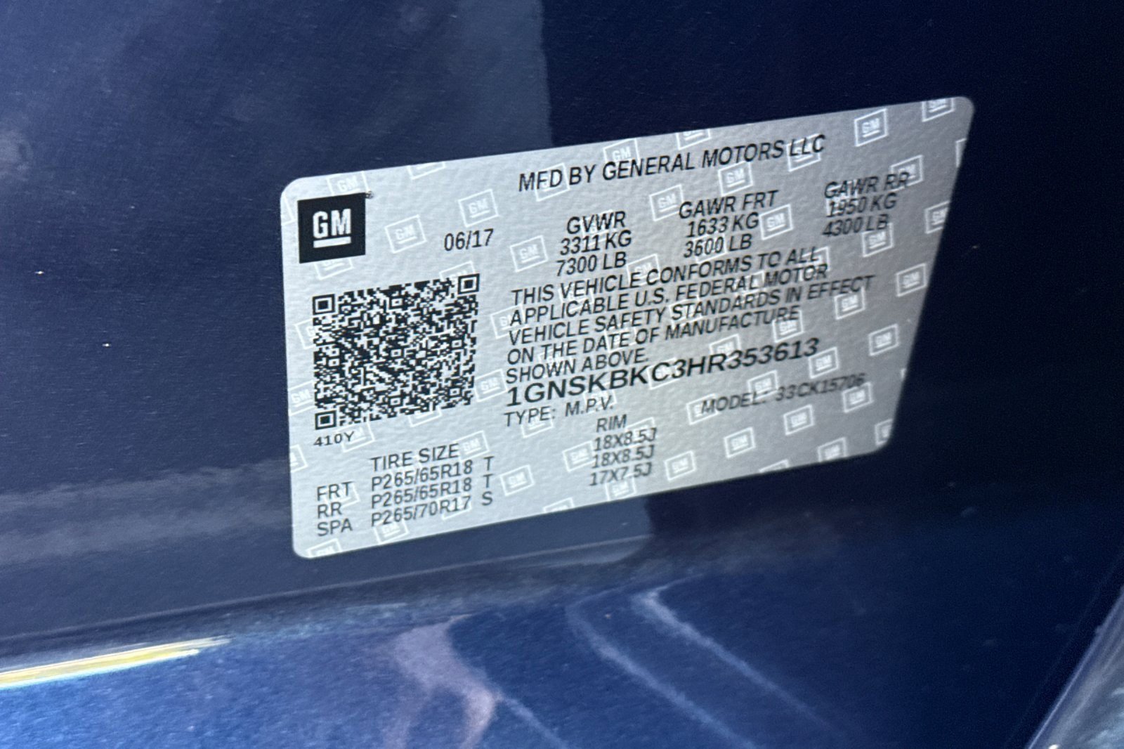 Used 2017 Chevrolet Tahoe LT w/ Max Trailering Package image 37