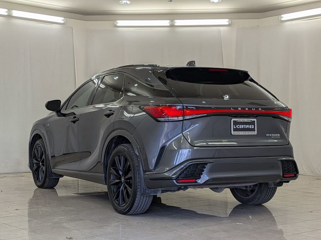 Certified 2024 Lexus RX 500h F Sport w/ Cold Area Package image 6