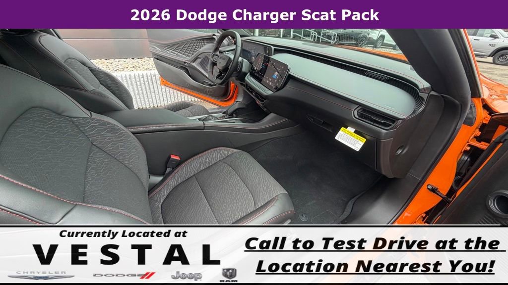 New 2026 Dodge Charger Scat Pack w/ Blacktop Package AWD/4WD image 33