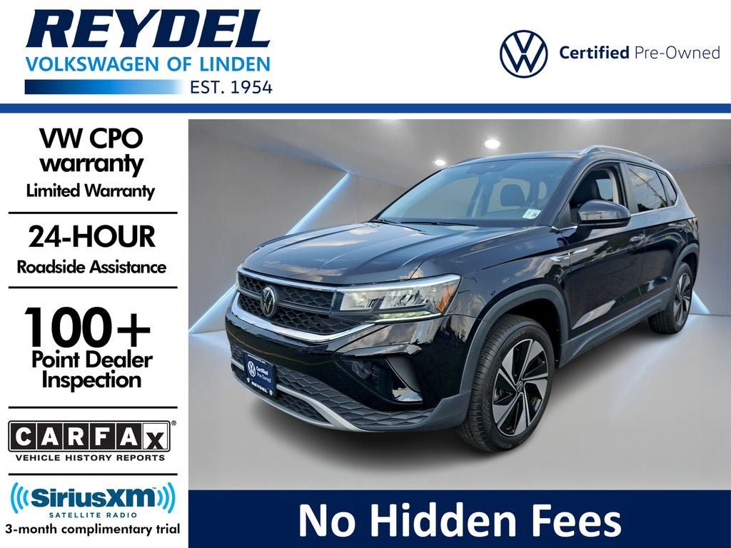 Certified 2023 Volkswagen Taos SE w/ Panoramic Sunroof Package