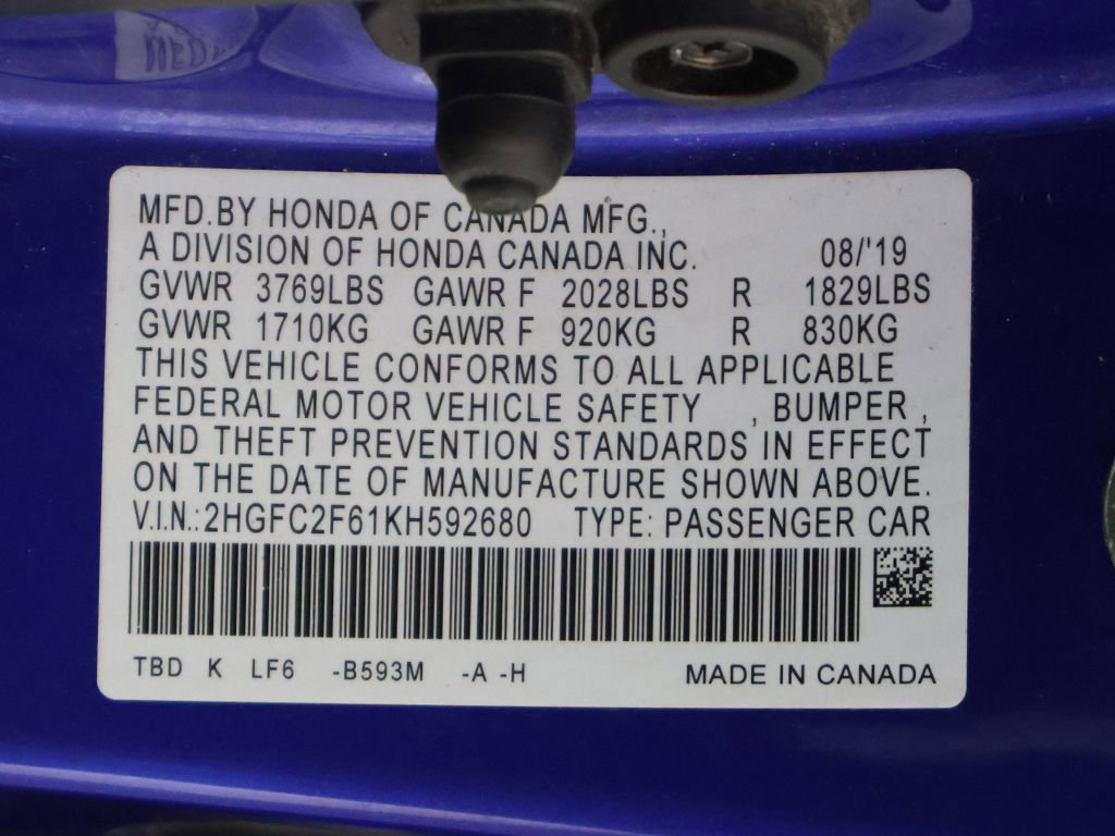 Used 2019 Honda Civic LX image 46