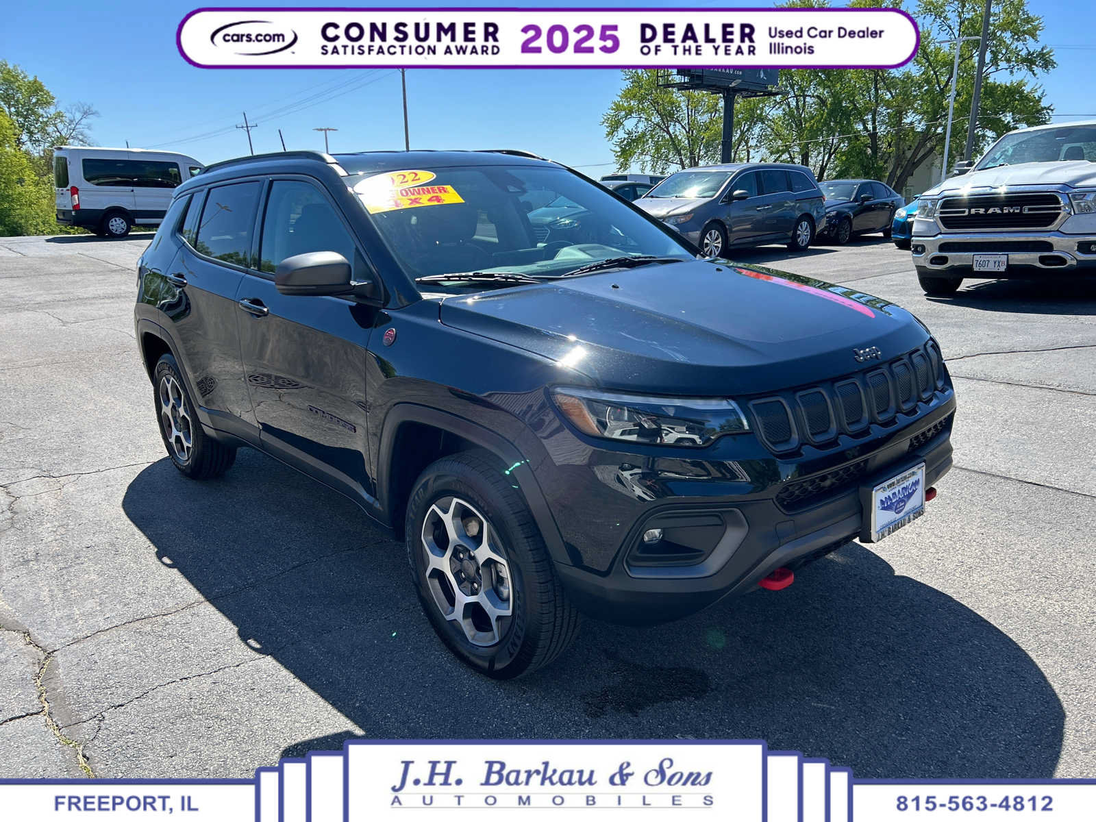 Used 2022 Jeep Compass Trailhawk w/ Trailhawk Elite Group