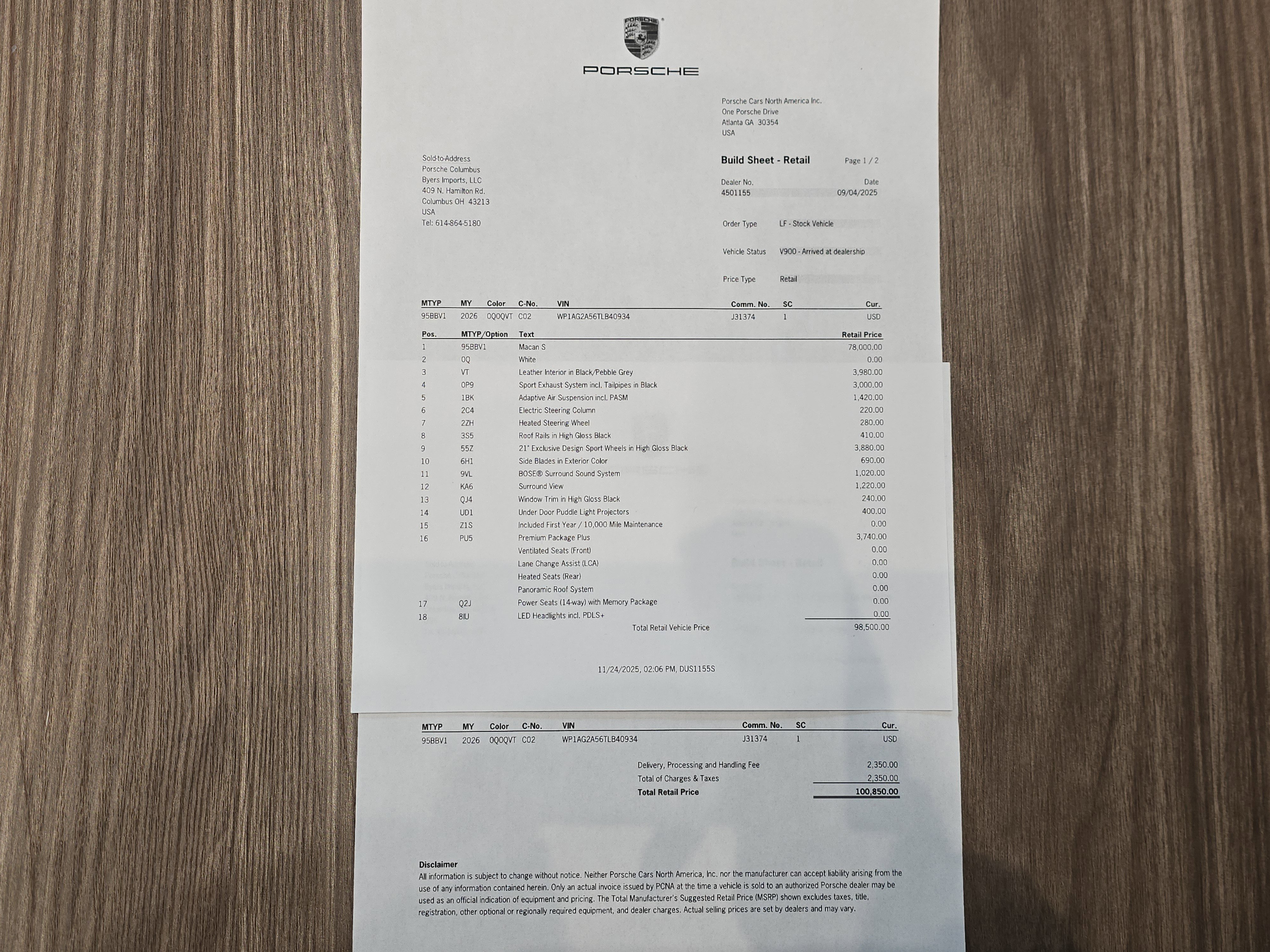 New 2026 Porsche Macan S image 30