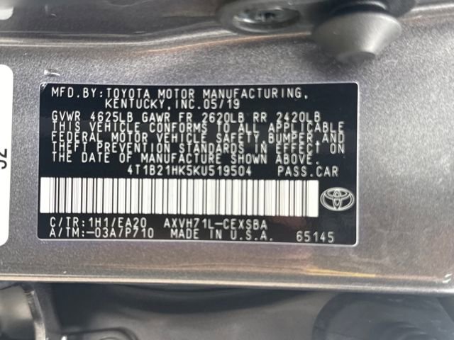 Used 2019 Toyota Camry SE w/ Sunroof Package image 27