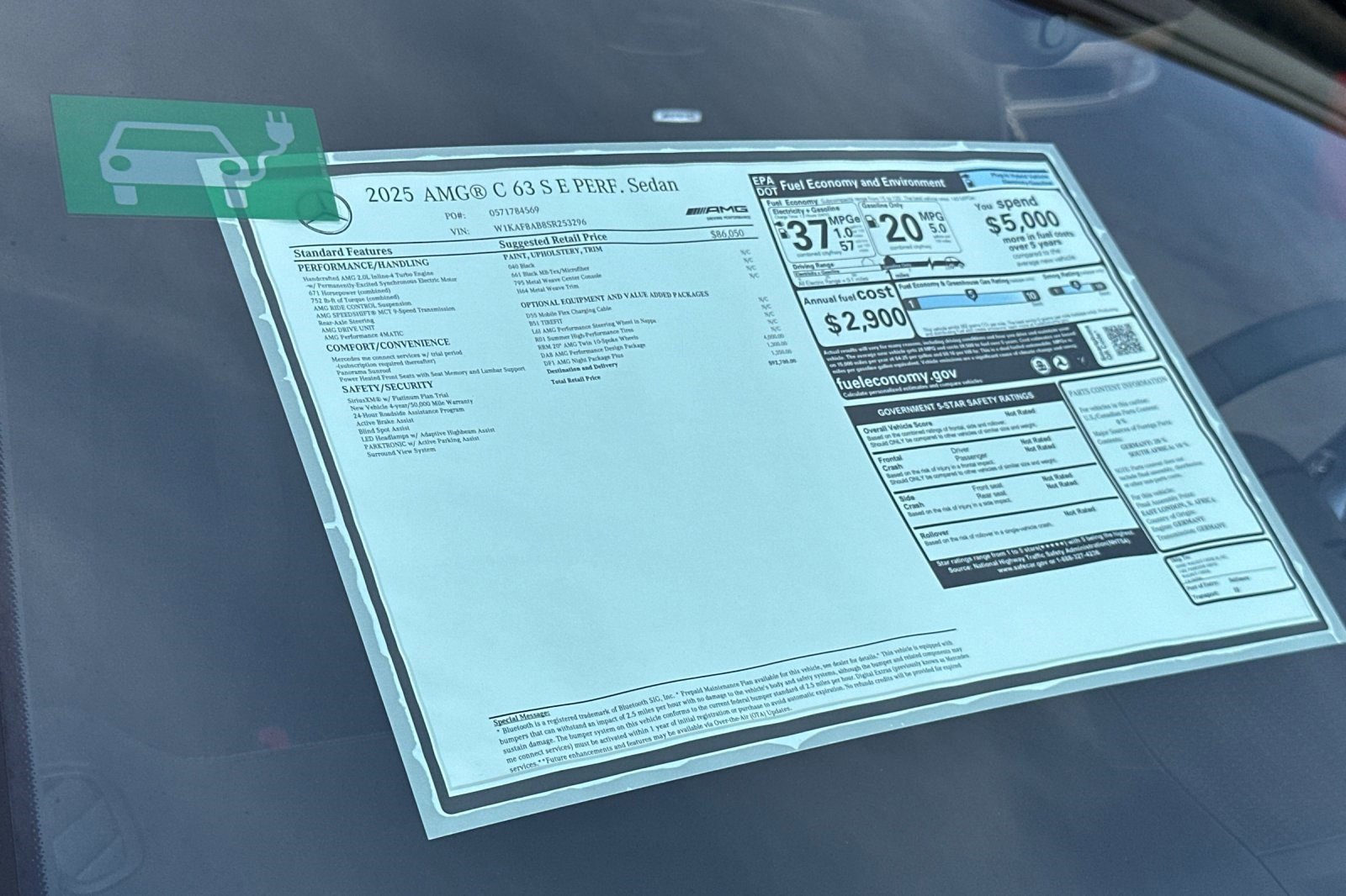 New 2025 Mercedes-Benz C 36 AMG S image 29