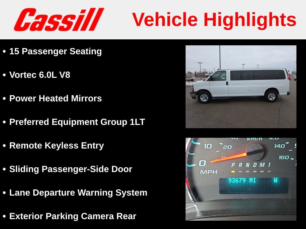 Used 2020 Chevrolet Express 3500 LT w/ LT Preferred Equipment Group image 7