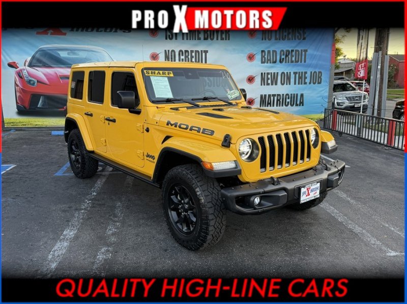 Used 2019 Jeep Wrangler Unlimited Sahara w/ Quick Order Package 24M Moab