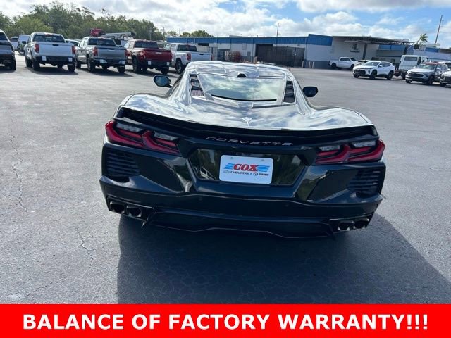 Used 2024 Chevrolet Corvette Stingray Preferred Cpe w/ Chrome Exterior Badge Package image 5