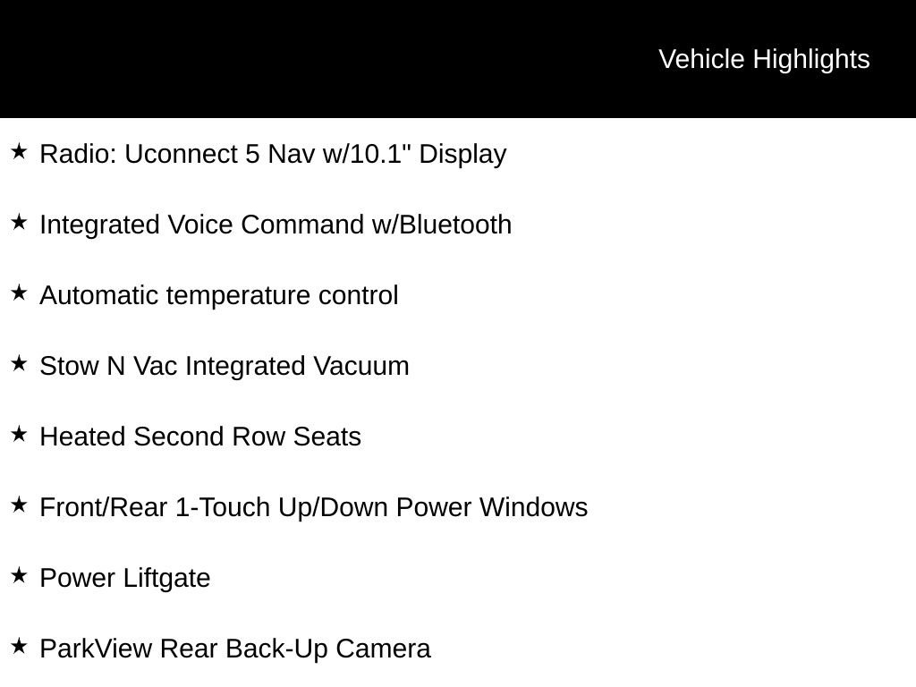 Used 2024 Chrysler Pacifica Touring-L w/ Uconnect Theater Family Group FWD image 11