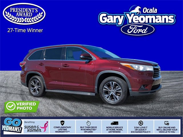 Used 2016 Toyota Highlander XLE video 1