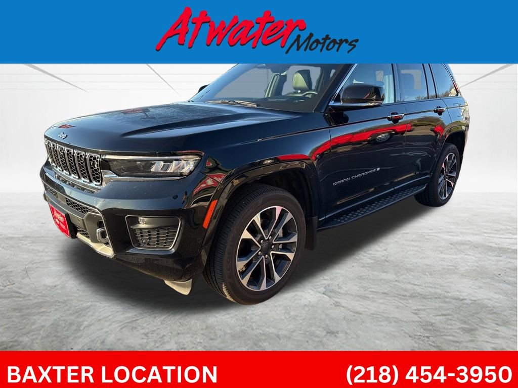 Used 2022 Jeep Grand Cherokee Overland w/ Adv Protech Group III AWD/4WD image 1