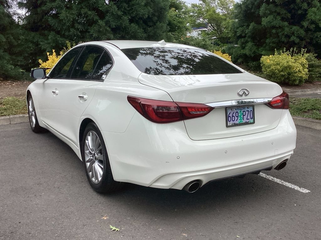 Used 2021 INFINITI Q50 Luxe RWD image 10