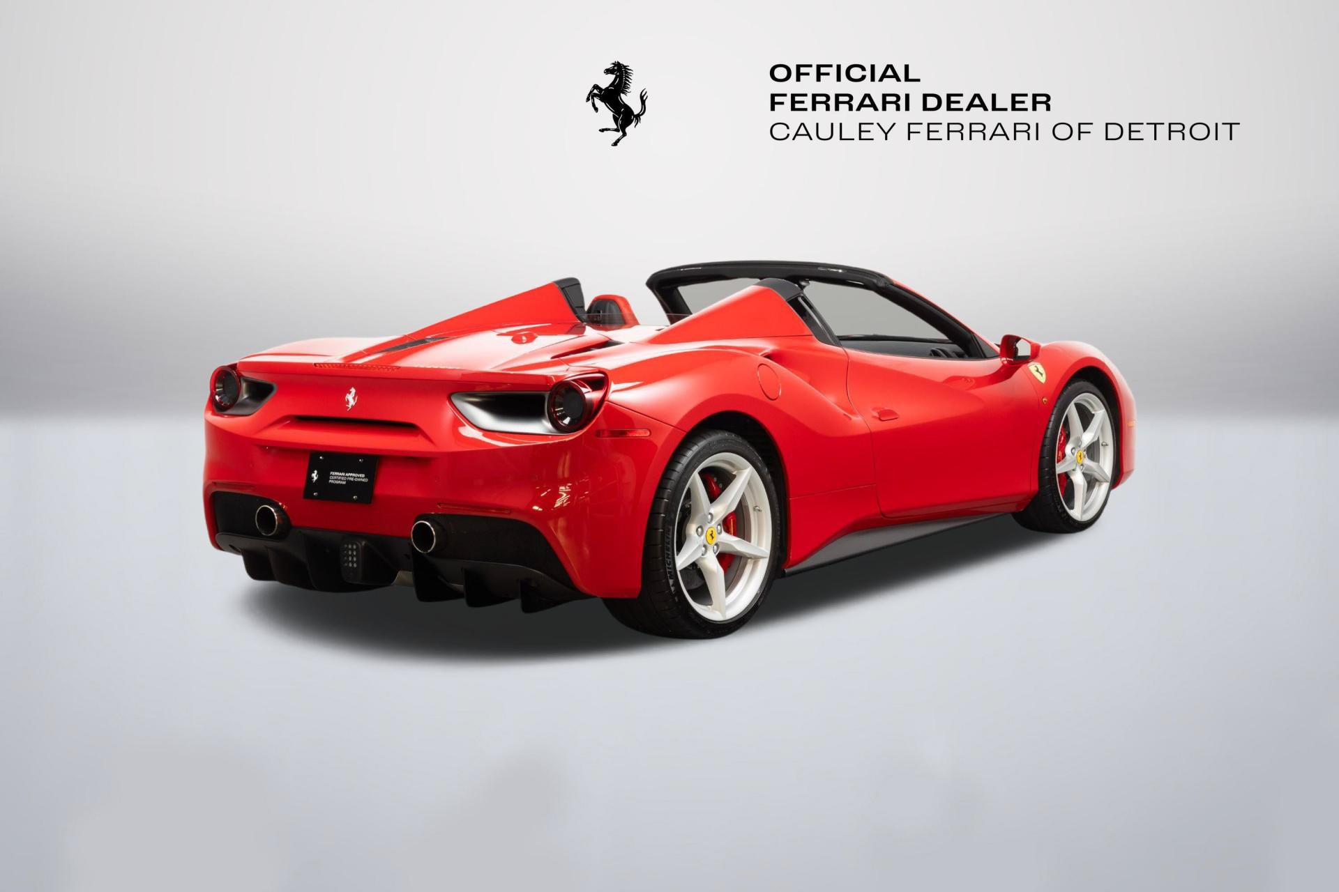 Certified 2017 Ferrari 488 Spider RWD image 8