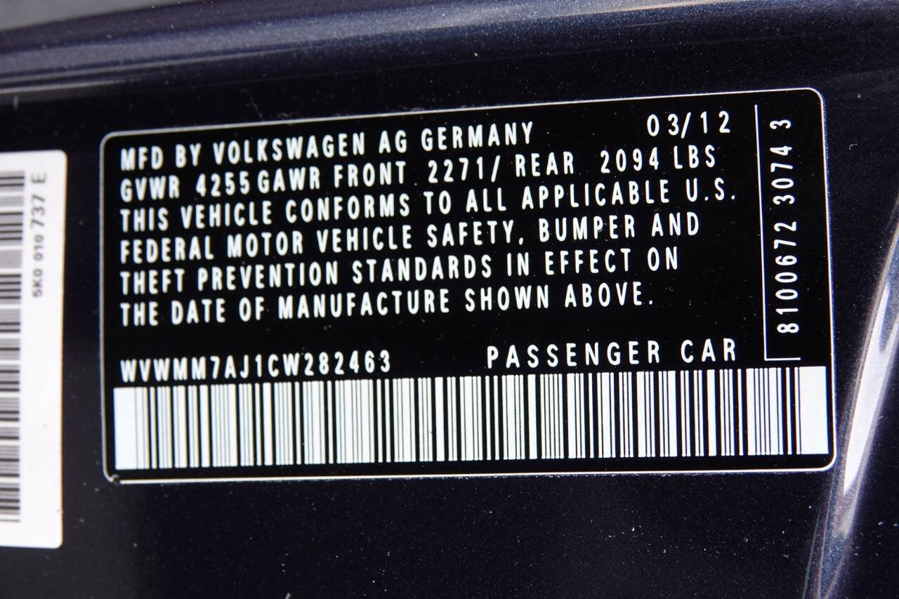 Used 2012 Volkswagen Golf TDI FWD image 91
