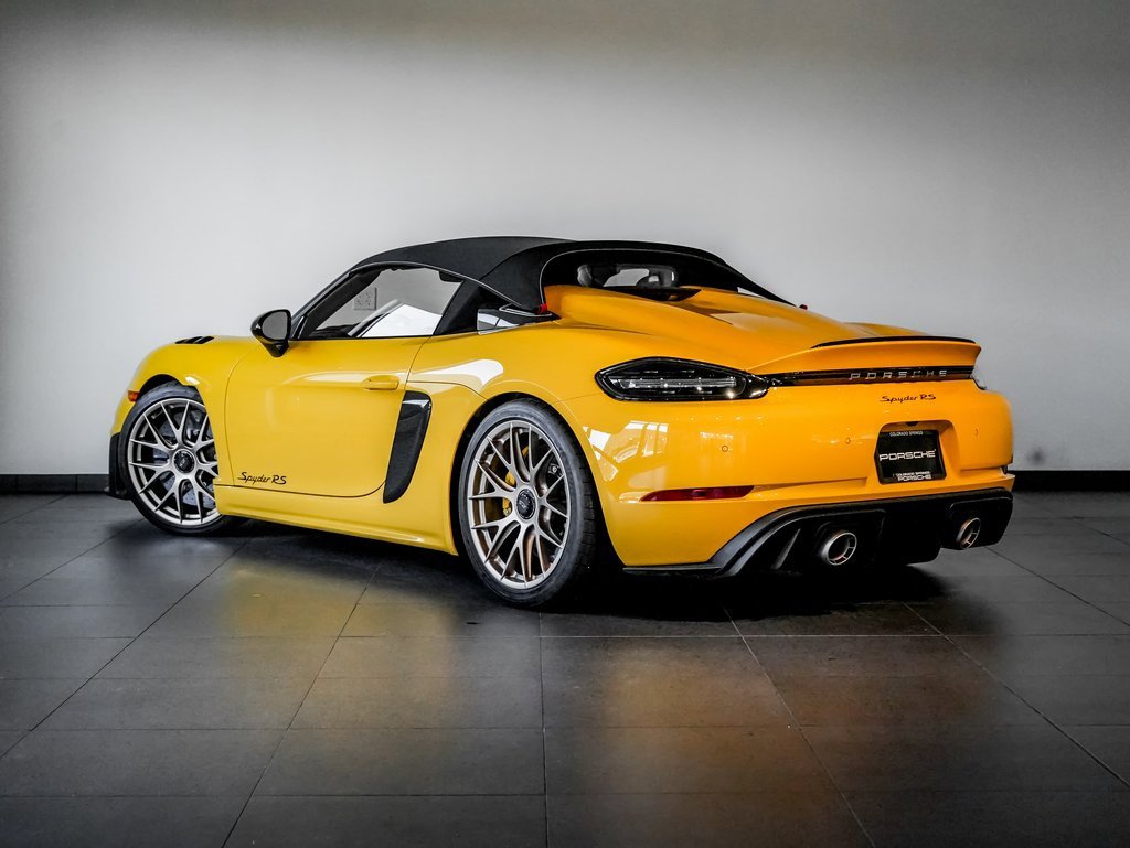 Certified 2024 Porsche 718 Boxster Spyder RS image 3
