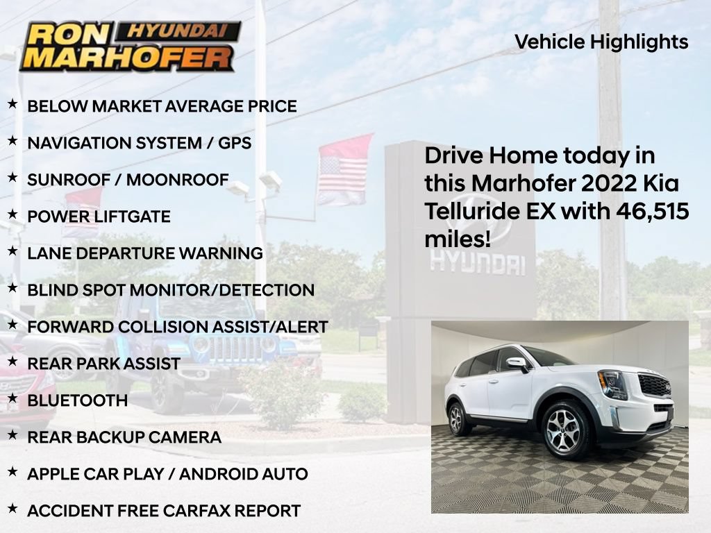 Used 2022 Kia Telluride EX FWD image 15