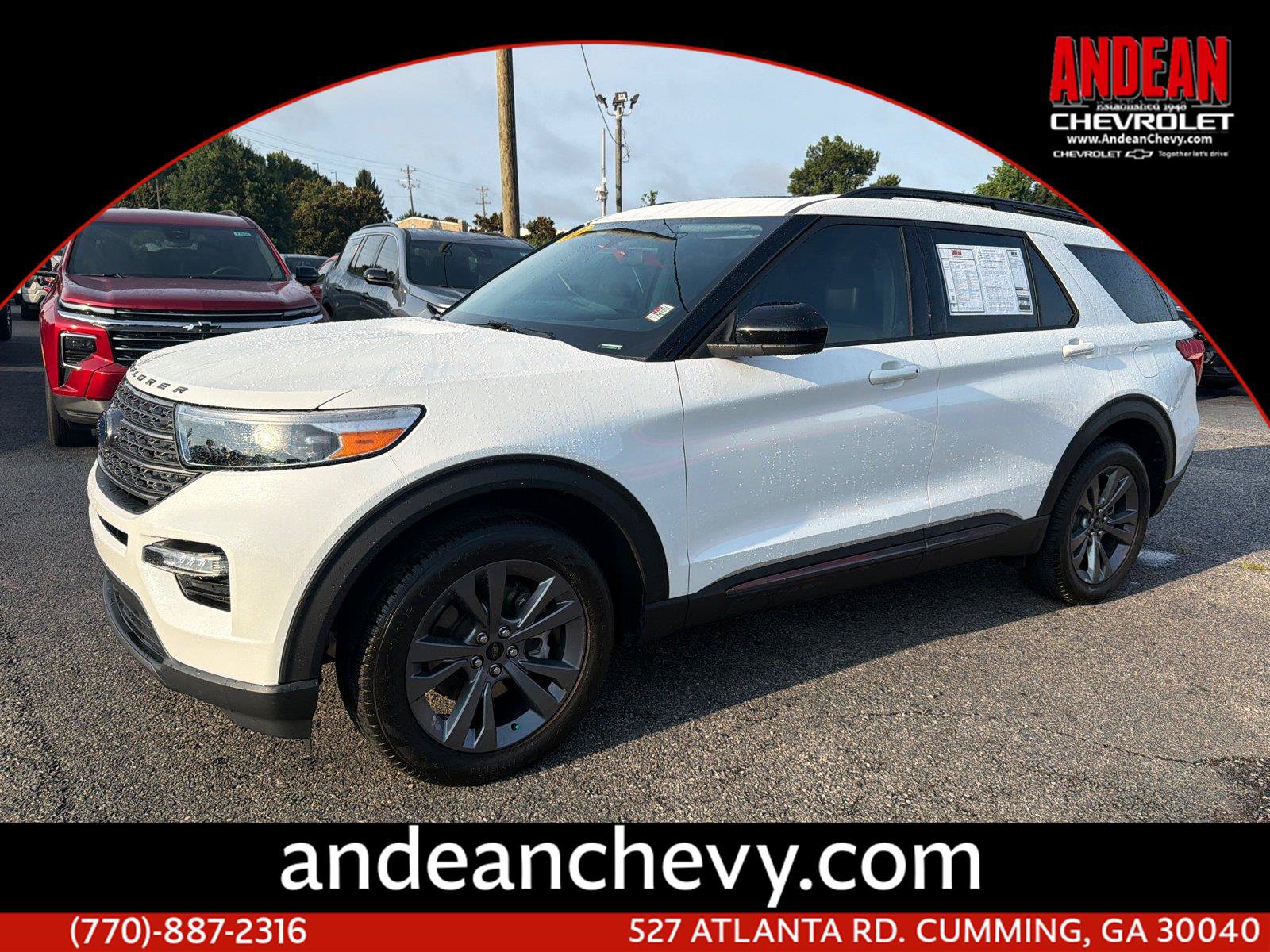 Used 2023 Ford Explorer XLT w/ Equipment Group 202A RWD image 1