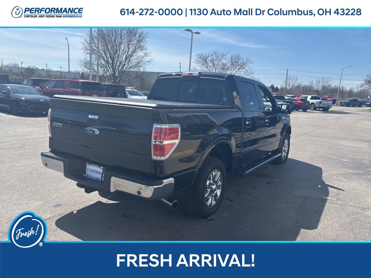 Used 2014 Ford F150 Lariat w/ Lariat Chrome Package image 4