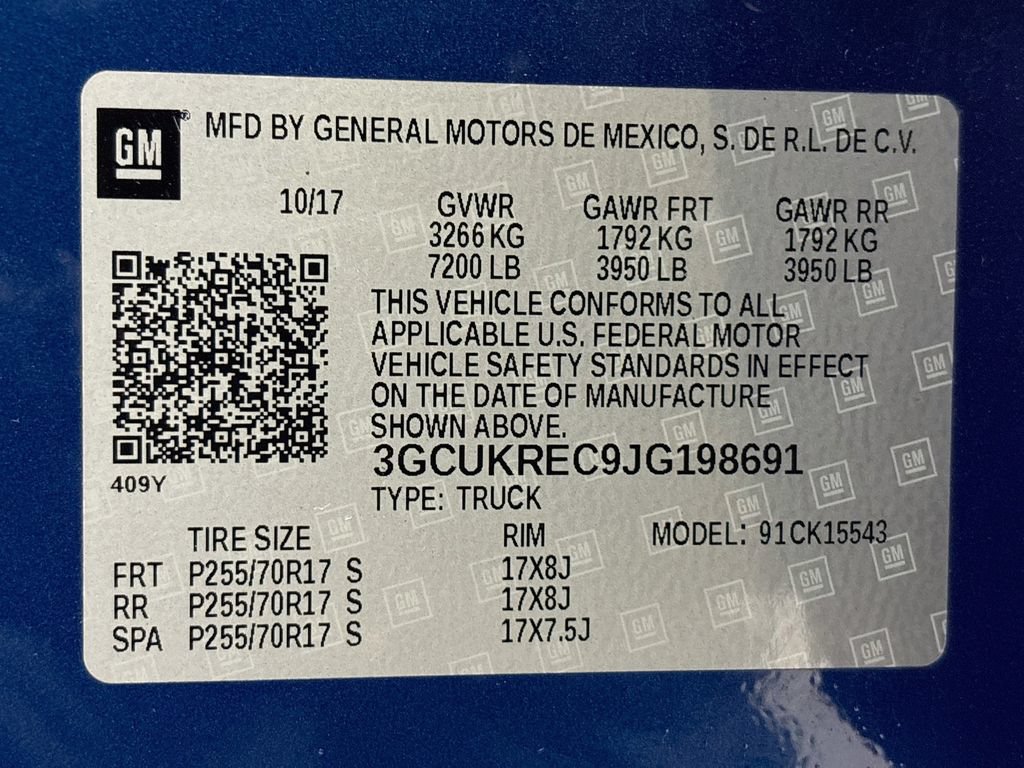 Used 2018 Chevrolet Silverado 1500 LT w/ All Star Edition AWD/4WD image 32