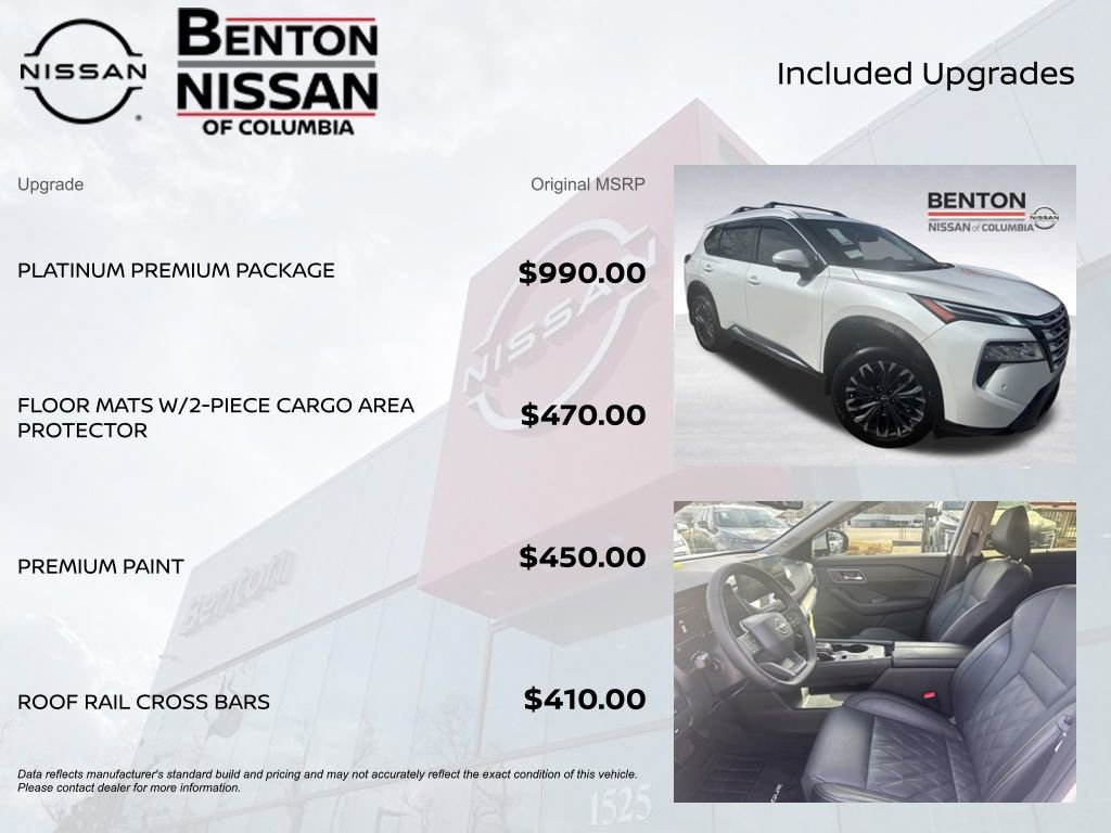 Certified 2025 Nissan Rogue Platinum w/ Platinum Premium Package image 6