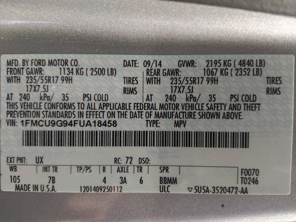 Used 2015 Ford Escape SE AWD/4WD image 33