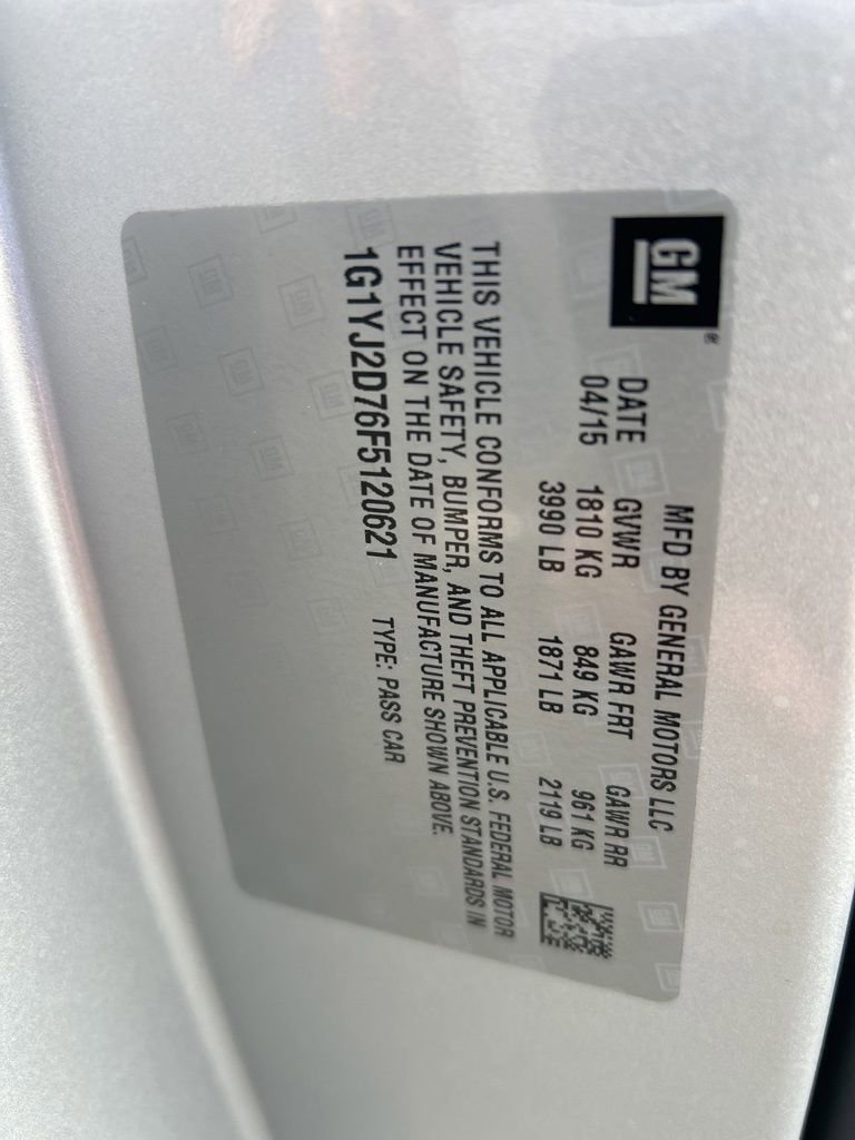 Used 2015 Chevrolet Corvette Stingray Coupe w/ 2LT Preferred Equipment Group image 44