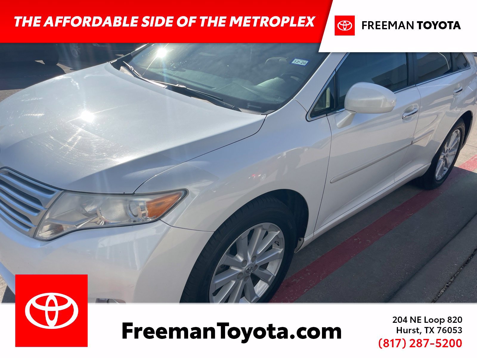 Used 2011 Toyota Venza w/ Leather Pkg