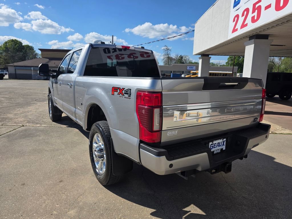 Used 2020 Ford F250 Platinum w/ FX4 Off-Road Package AWD/4WD image 3