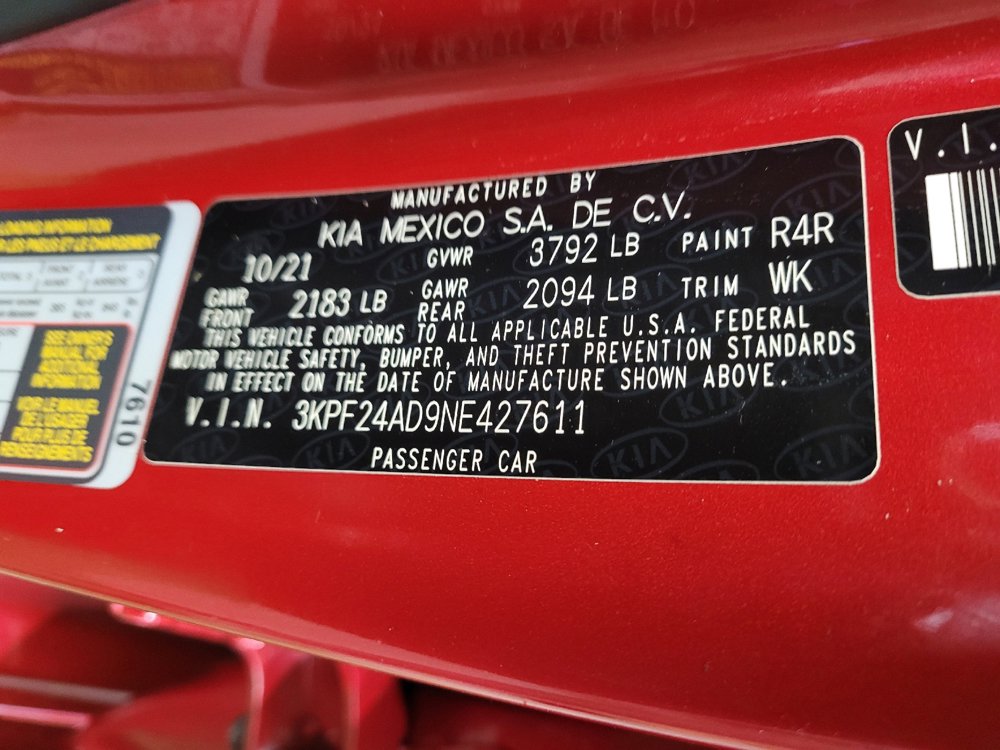 Used 2022 Kia Forte LXS FWD image 33