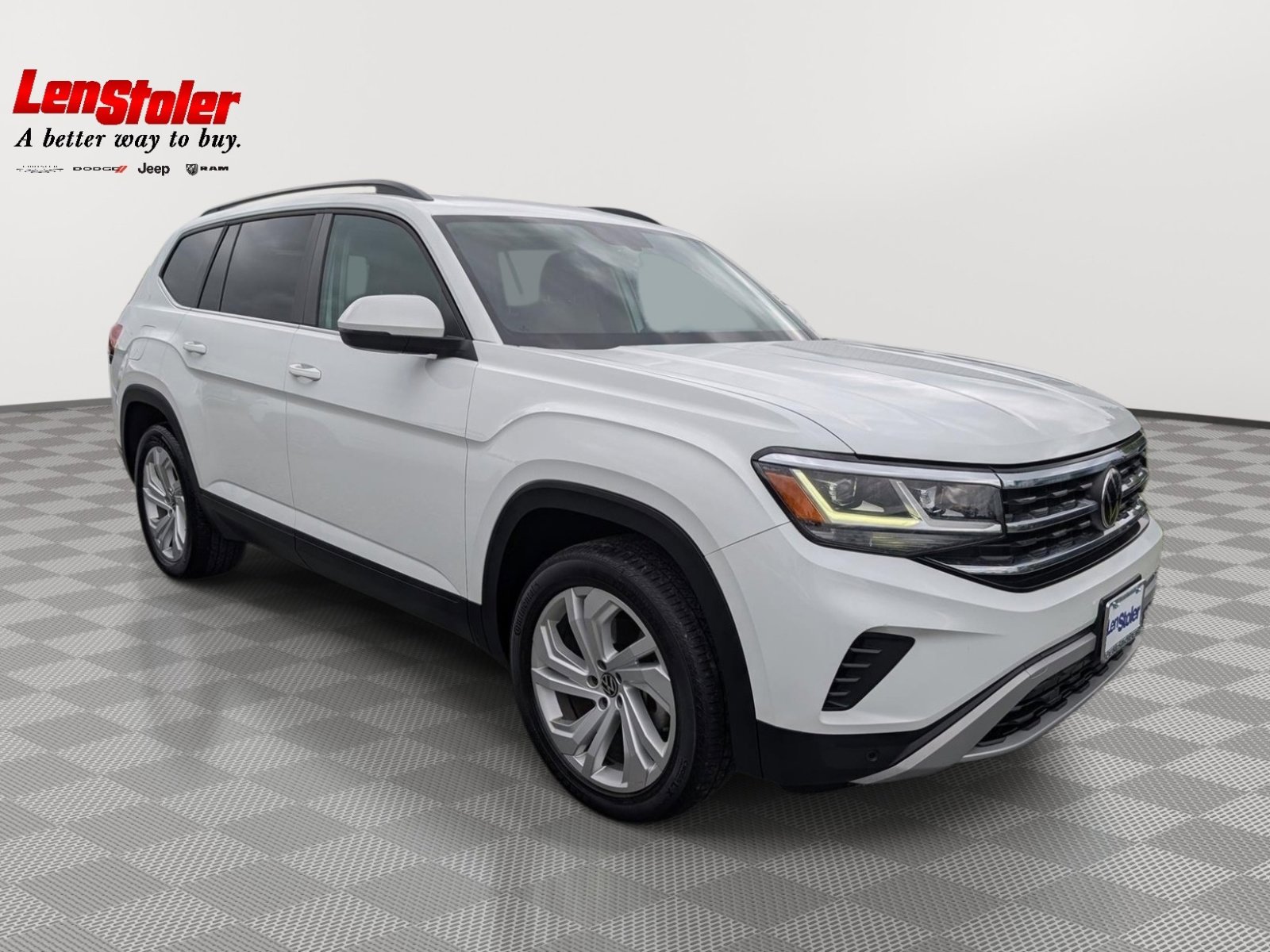 Used 2021 Volkswagen Atlas SE w/ Towing Package AWD/4WD image 7