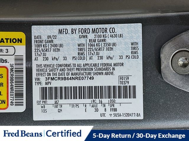 Used 2022 Ford Bronco Sport Big Bend image 32