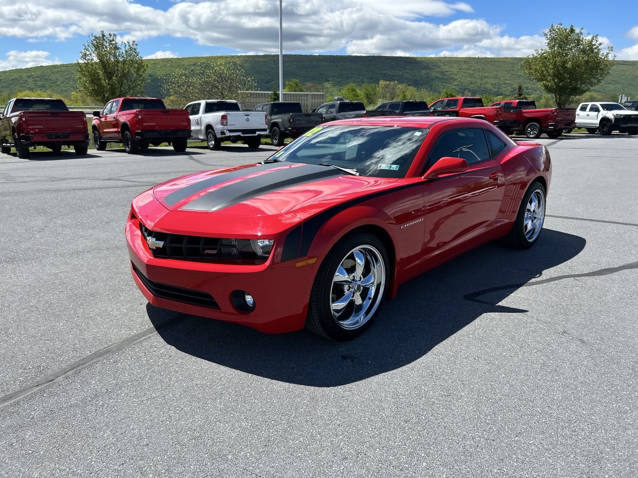 Used 2012 Chevrolet Camaro LS w/ Black Hockey Stripe Package RWD image 3