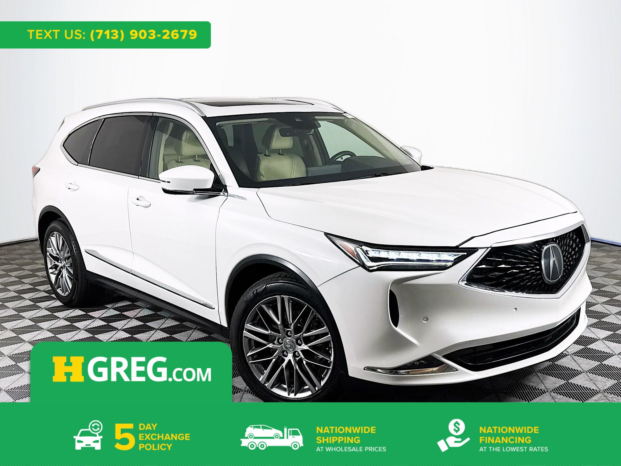 Used 2022 Acura MDX w/ Advance Package AWD/4WD image 1