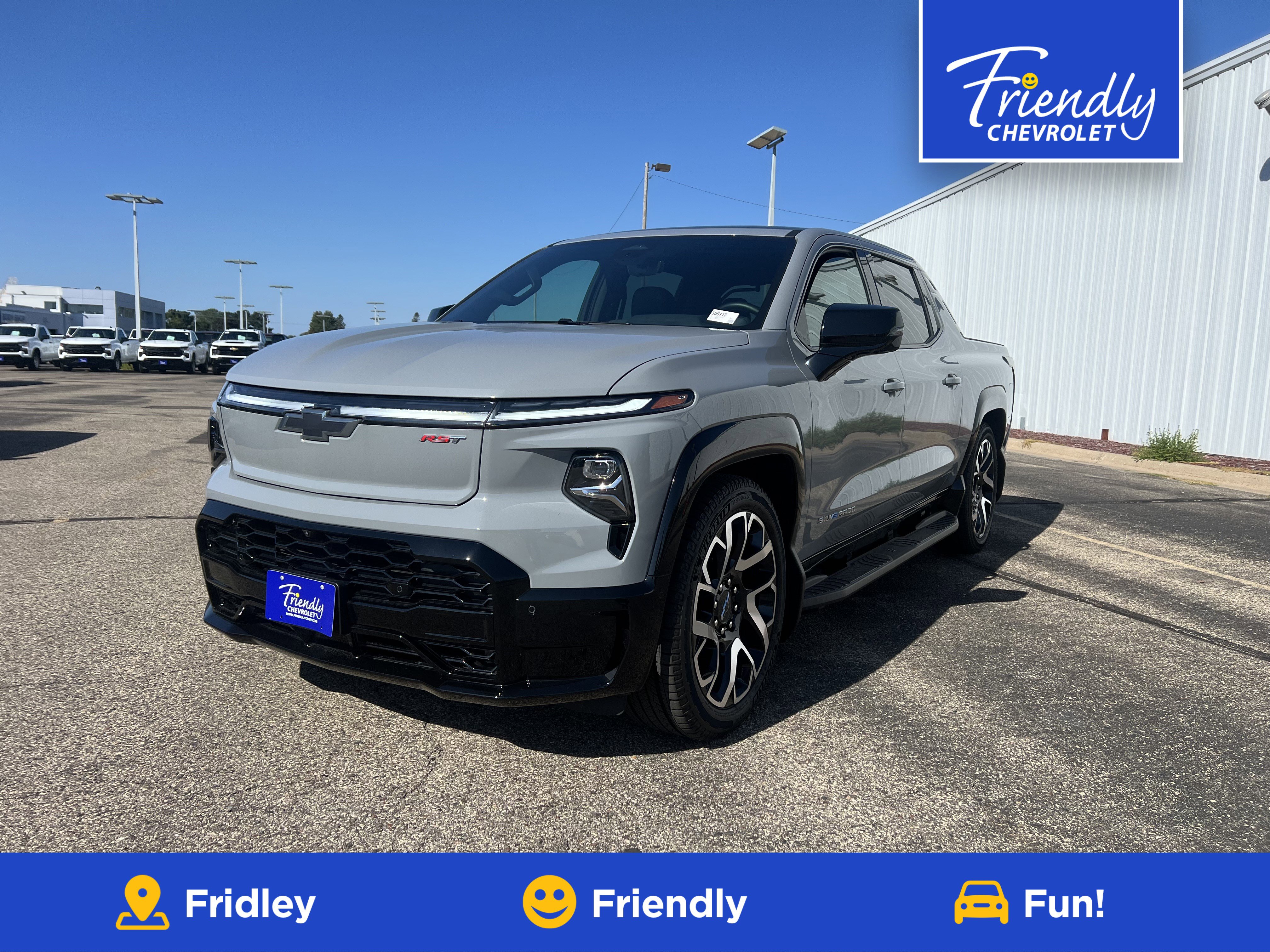 New 2025 Chevrolet Silverado EV RST