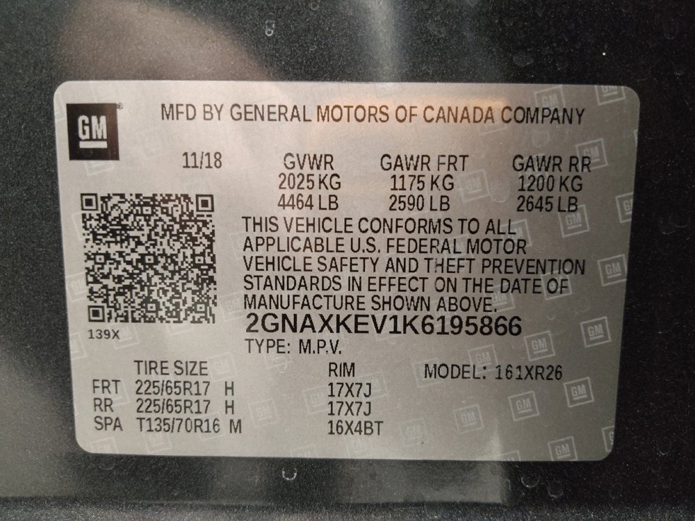 Used 2019 Chevrolet Equinox LT FWD image 33
