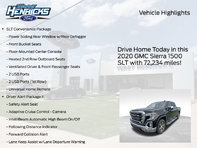 Used 2020 GMC Sierra 1500 SLT w/ SLT Convenience Package AWD/4WD image 4