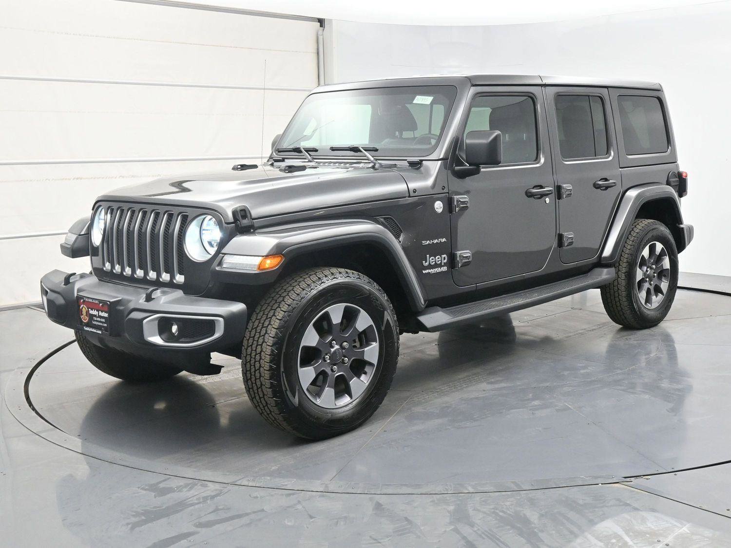 Used 2018 Jeep Wrangler Unlimited Sahara image 1