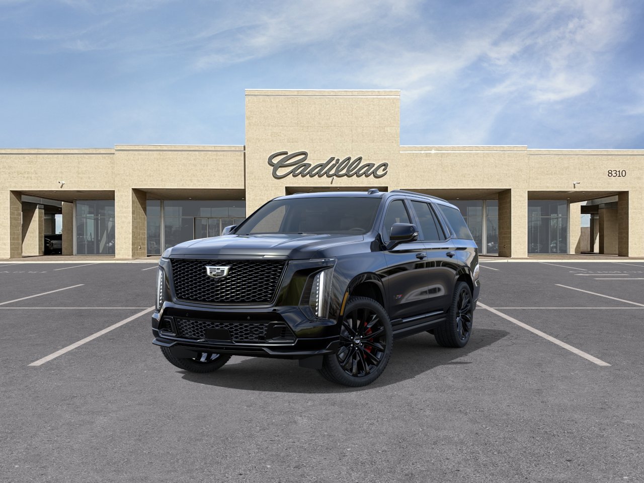 New 2026 Cadillac Escalade V w/ LPO, ONYX Package AWD/4WD image 8