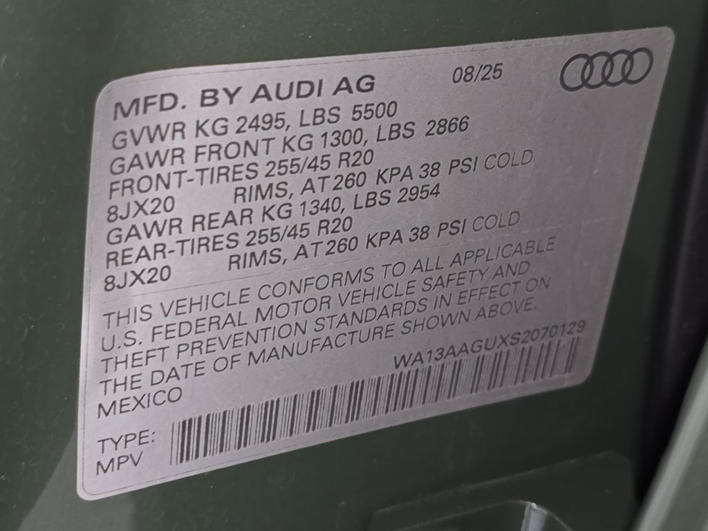 Certified 2025 Audi Q5 Prestige AWD/4WD image 38