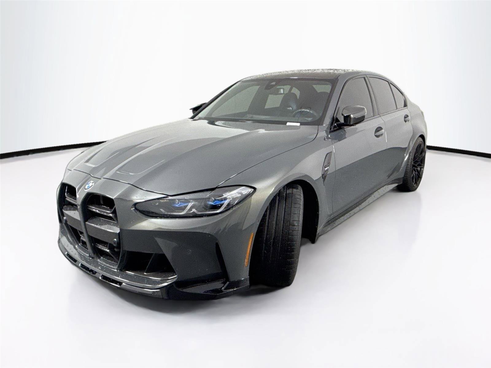 Used 2023 BMW M3 w/ M Carbon Exterior Package RWD image 2