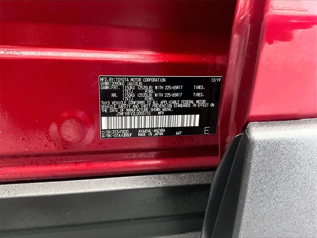 Used 2020 Toyota RAV4 LE w/ All Weather Liner Package image 33