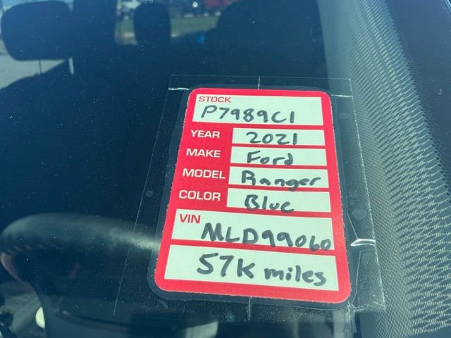 Used 2021 Ford Ranger XL w/ Equipment Group 101A High image 36