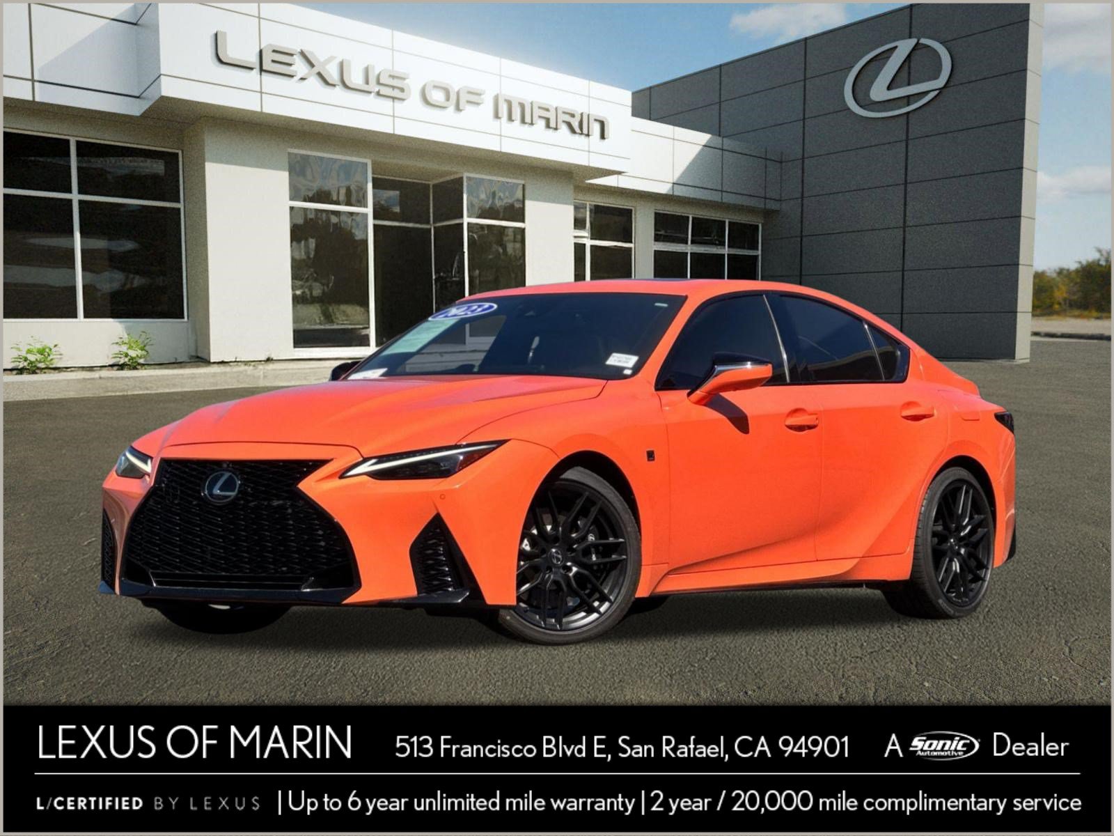 Certified 2023 Lexus IS 500 w/ Special Appearance Package RWD image 1