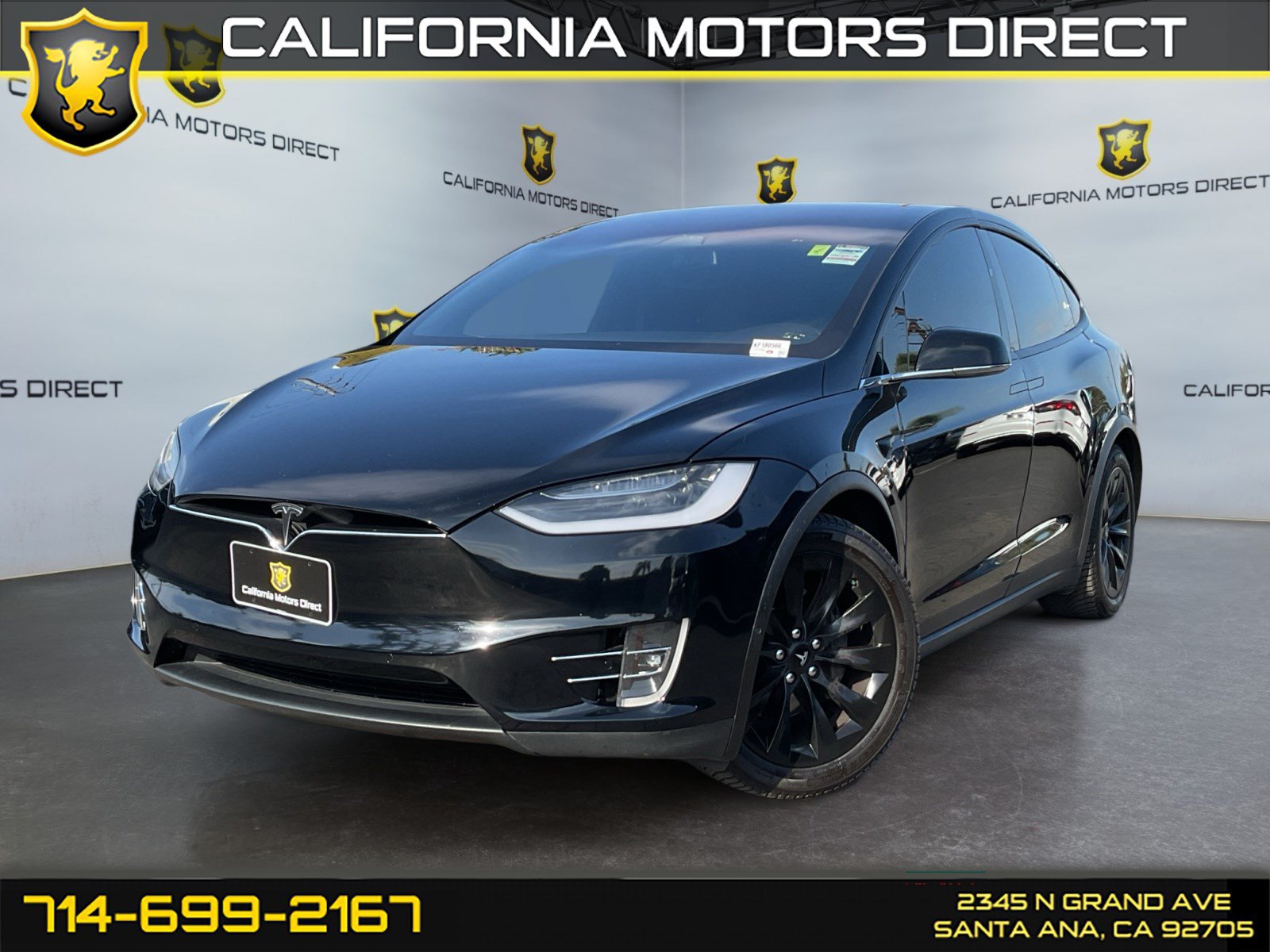 Used 2019 Tesla Model X 75D AWD/4WD image 1