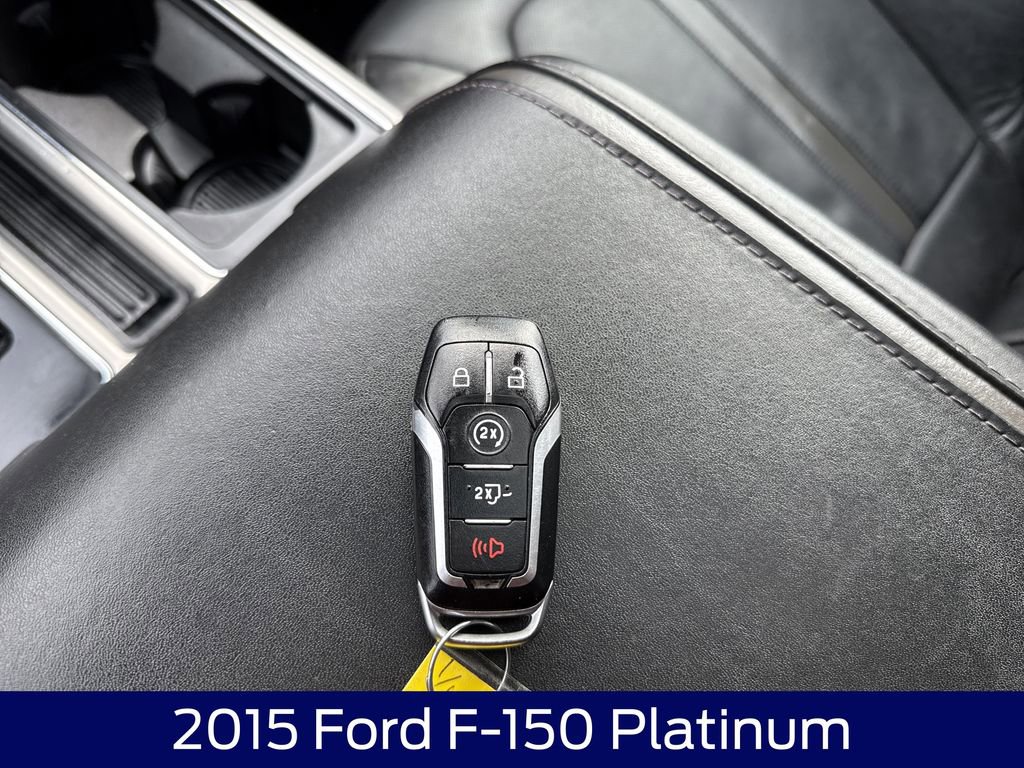 Used 2015 Ford F150 Platinum w/ Trailer Tow Package image 28