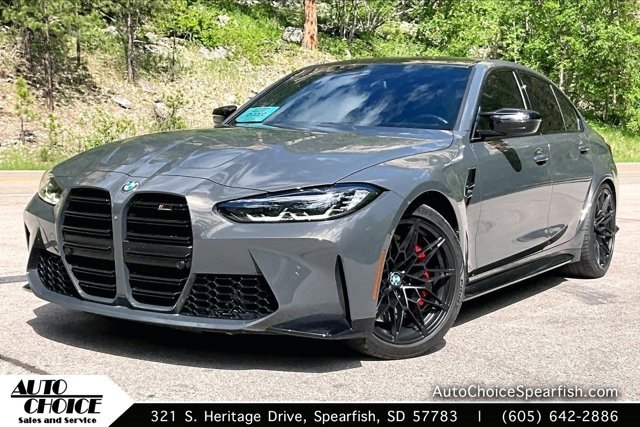 Used 2023 BMW M3 Competition w/ Parking Assistance Package RWD image 1