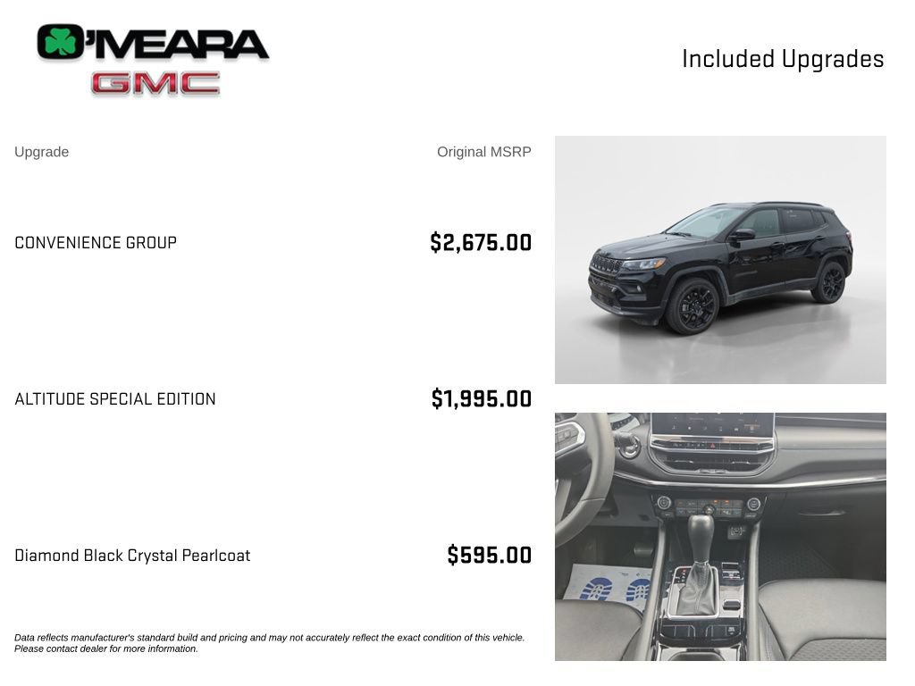 Used 2025 Jeep Compass Latitude w/ Convenience Group AWD/4WD image 4