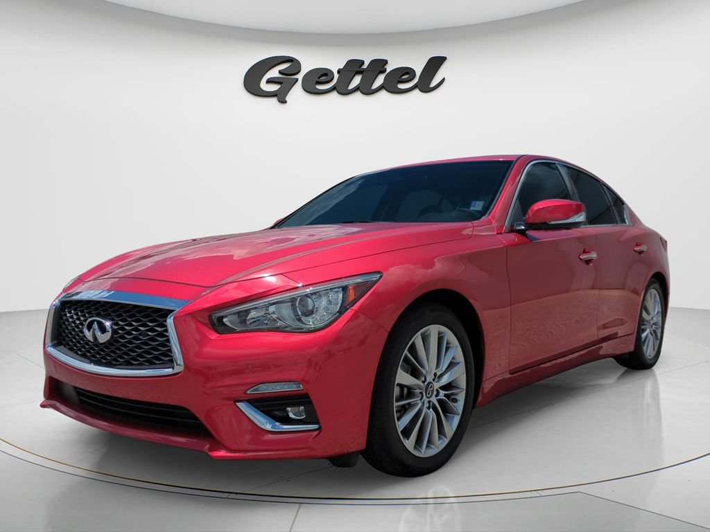 Used 2023 INFINITI Q50 Luxe w/ Cargo Package RWD image 1