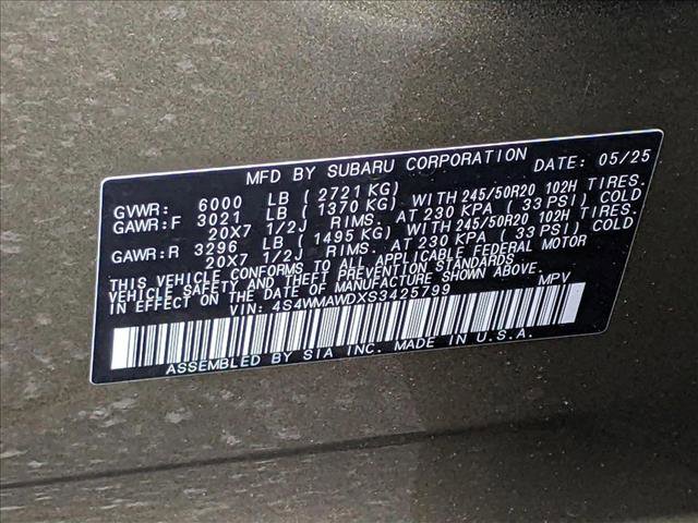 New 2025 Subaru Ascent Bronze Edition image 18