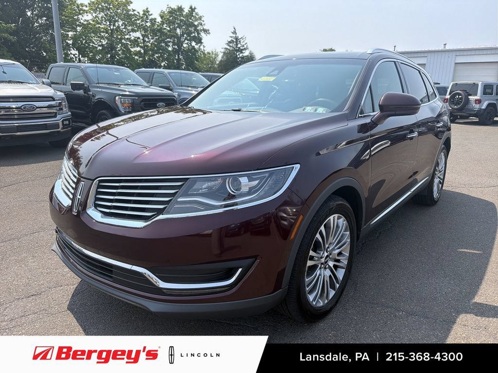 Used 2017 Lincoln MKX Reserve w/ Lincoln MKX Climate Package